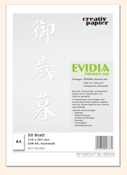 EVIDIA PREMIUM - transparentes Papier für Kopierer und Laserdrucker