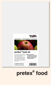 pretex food - Lwebensmittelechtes Spezialpapier
